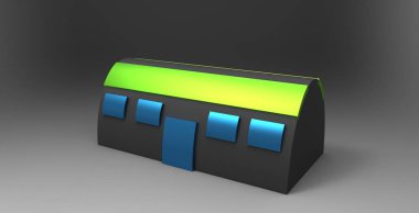 ev maket 3d ayrı tut moduyla arka plan