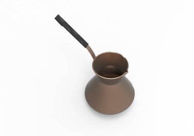 kahve pot 3d ayrı tut moduyla arka plan