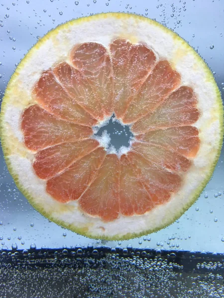 Grapefruit Orange Isolate Background — Stock Photo, Image