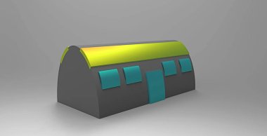 ev maket 3d ayrı tut moduyla arka plan