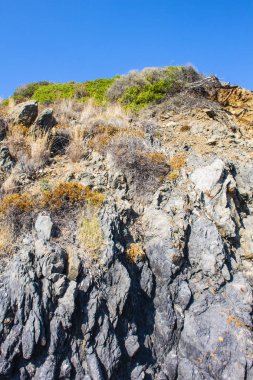 arka plan olarak rock yüzey dokusu