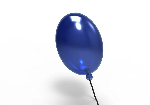 Fundo Isolado Balão Colorido — Fotografia de Stock