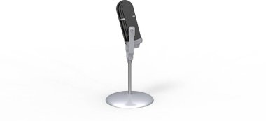 mikrofon 3d ayrı tut moduyla arka plan