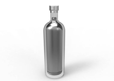 şişe 3d ayrı tut moduyla arka plan