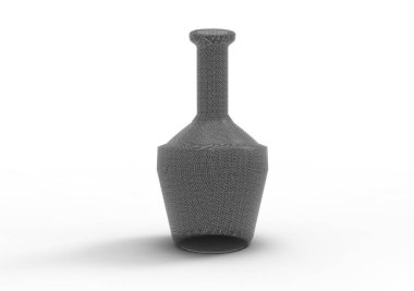 şişe 3d ayrı tut moduyla arka plan