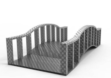 Köprü 3d ayrı tut moduyla arka plan