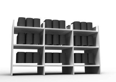 arka plan olarak renk süpermarket raf 