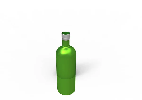 Bottle Isolate Background — Stock Photo, Image