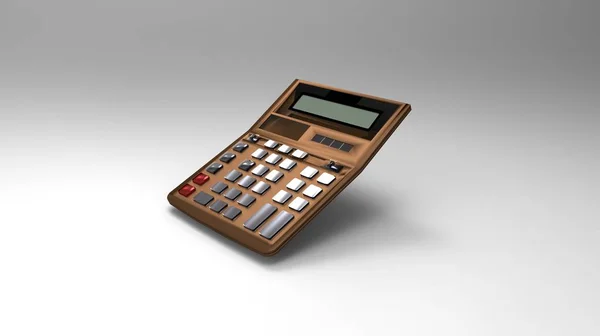 Kalkulator Izolat Tło — Zdjęcie stockowe