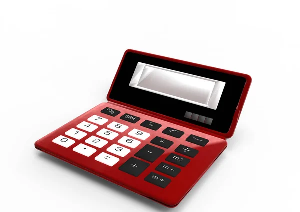 Calculatrice Isoler Fond — Photo