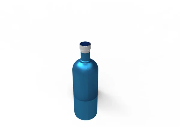 Бутылка Изолировать Фон — стоковое фото