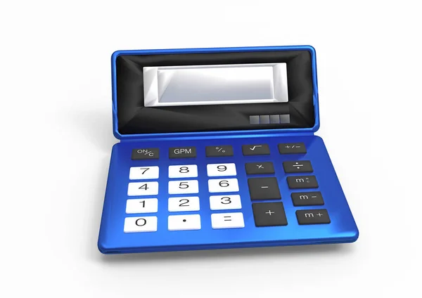Calculator Isoleren Achtergrond — Stockfoto