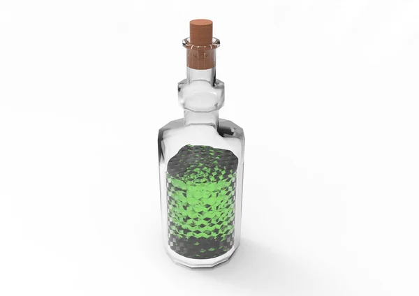 Bottle Isolate Background — Stock Photo, Image