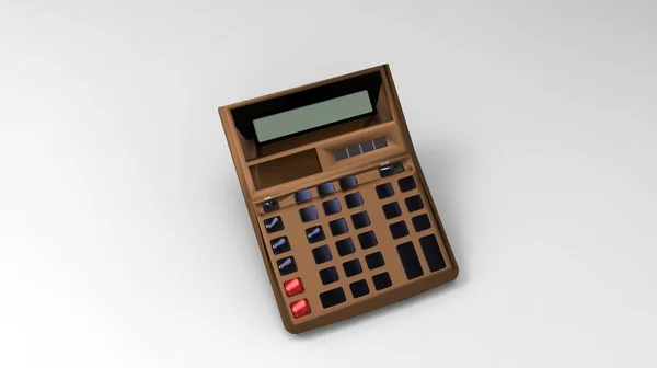 Calculator Isolate Background — Stock Photo, Image