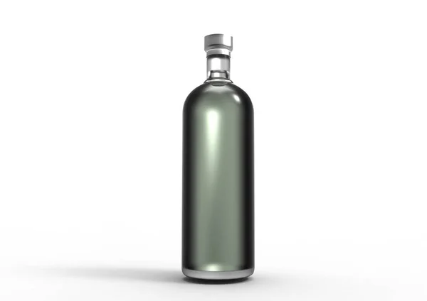 Bottiglia Isolare Sfondo — Foto Stock