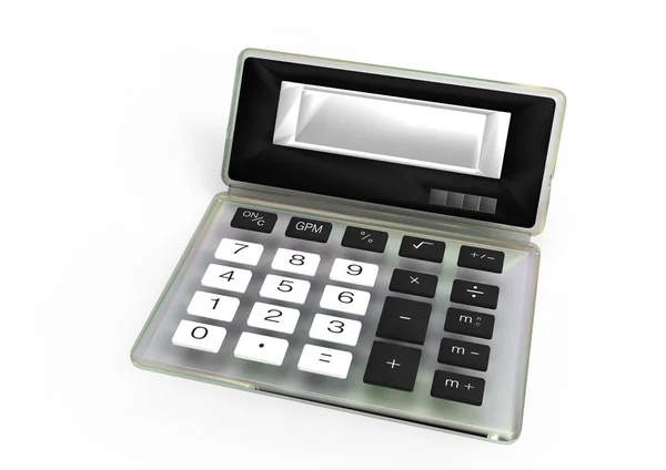 Calculator Isolera Bakgrund — Stockfoto