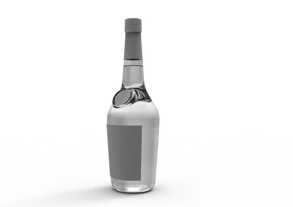 Bottle Isolate Background — Stock Photo, Image