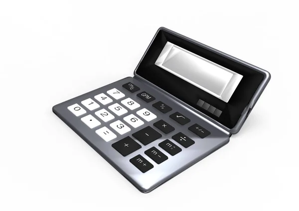 Kalkulator Izolat Tło — Zdjęcie stockowe