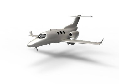 Beyaz üzerinde uçan avcı uçağı