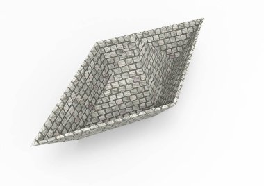 kağıt gemi 3d ayrı tut moduyla arka plan