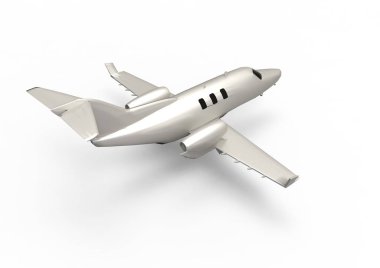 Beyaz üzerinde uçan avcı uçağı