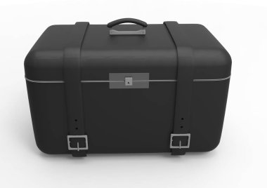 Beyaz arka plan üzerinde izole seyahat için bavul