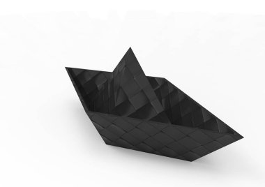 kağıt gemi 3d ayrı tut moduyla arka plan