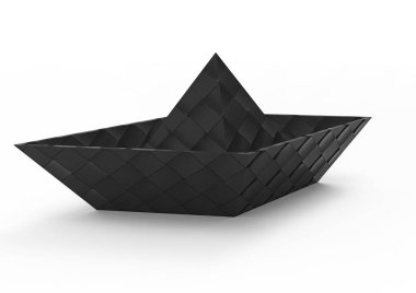 kağıt gemi 3d ayrı tut moduyla arka plan