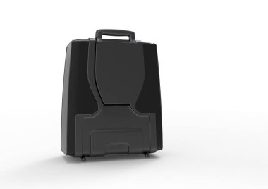 Beyaz arka plan üzerinde izole seyahat için bavul