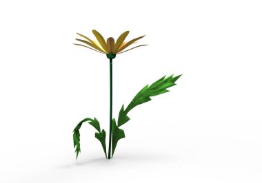 vazo çiçekleri 3d ayrı tut moduyla arka plan