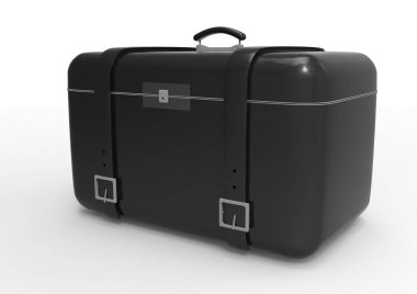 Beyaz arka plan üzerinde izole seyahat için bavul