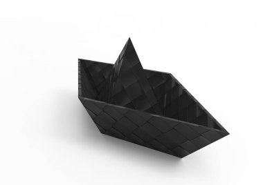 kağıt gemi 3d ayrı tut moduyla arka plan
