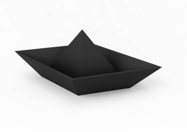 kağıt gemi 3d ayrı tut moduyla arka plan
