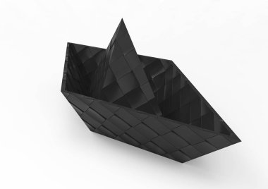 kağıt gemi 3d ayrı tut moduyla arka plan
