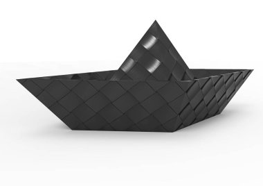 kağıt gemi 3d ayrı tut moduyla arka plan