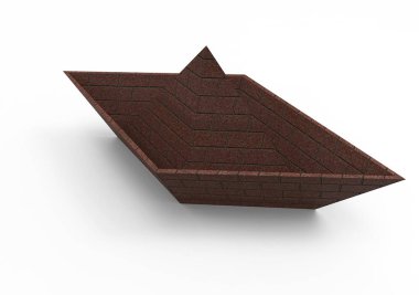 kağıt gemi 3d ayrı tut moduyla arka plan