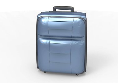 Beyaz arka plan üzerinde izole seyahat için bavul