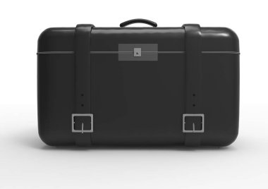 Beyaz arka plan üzerinde izole seyahat için bavul