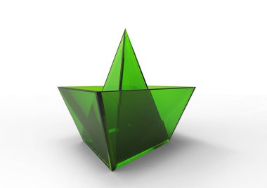 kağıt gemi 3d ayrı tut moduyla arka plan