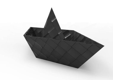 kağıt gemi 3d ayrı tut moduyla arka plan