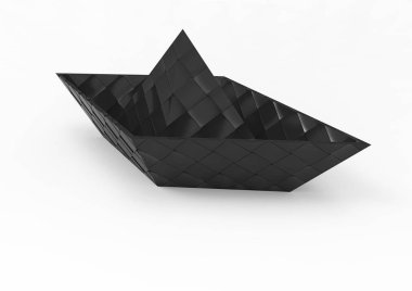 kağıt gemi 3d ayrı tut moduyla arka plan