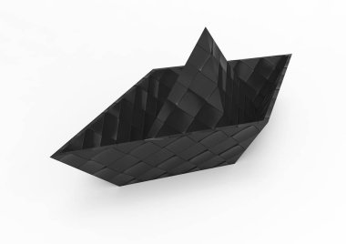 kağıt gemi 3d ayrı tut moduyla arka plan