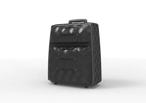 Suitcase Travelling Isolated White Background — Stock Photo, Image