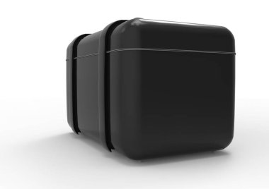 Beyaz arka plan üzerinde izole seyahat için bavul