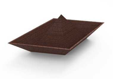 kağıt gemi 3d ayrı tut moduyla arka plan