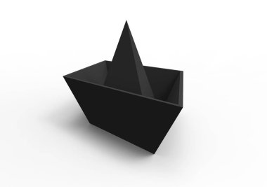 kağıt gemi 3d ayrı tut moduyla arka plan