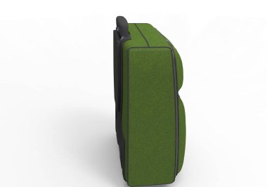 Beyaz arka plan üzerinde izole seyahat için bavul