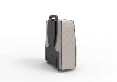 Beyaz arka plan üzerinde izole seyahat için bavul