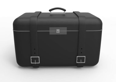 Beyaz arka plan üzerinde izole seyahat için bavul