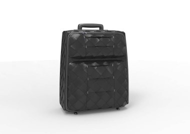 Beyaz arka plan üzerinde izole seyahat için bavul